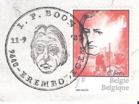 Postzegel ter ere van&nbsp;L.P.Boon