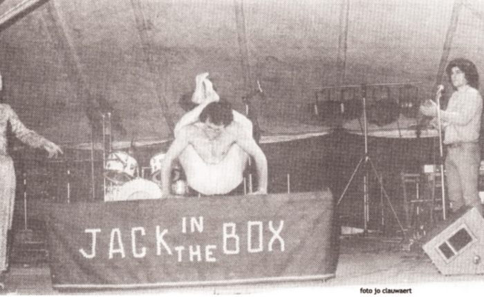 45 jaar geleden: Jack in the box op het Feest van De Rode&nbsp;Vaan