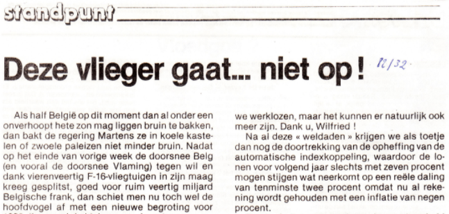 Veertig jaar geleden: “Deze vlieger gaat… niet op!” – dagelijks iets