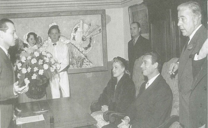 Zeventig jaar geleden: huwelijk Yves Montand met Simone Signoret