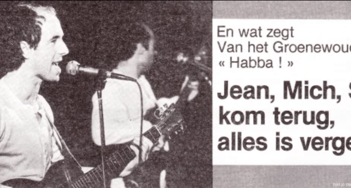 Veertig jaar geleden: Jean, Mich, Stoy, kom terug, alles is vergeven