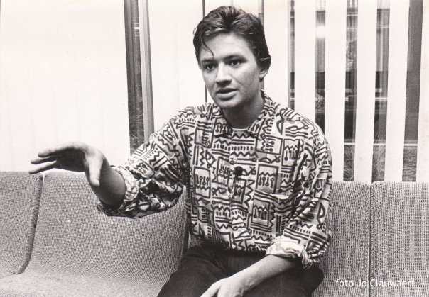 Bart Peeters aan het&nbsp;lijntje