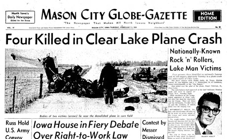 65 jaar geleden: the day the music&nbsp;died…