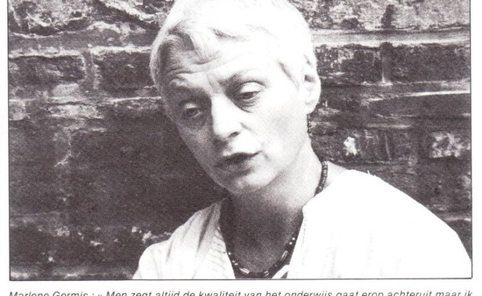 Veertig jaar geleden: interview met Marlene Germis over de start van het&nbsp;schooljaar