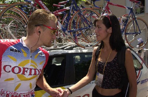 Dertig jaar geleden: Frank Vandenbroucke ontmoet Sarah Pinacci