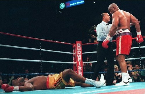 Dertig jaar geleden: George Foreman oudste wereldkampioen&nbsp;boksen