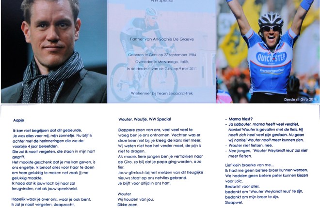 Wouter Weylandt (1984-2011)