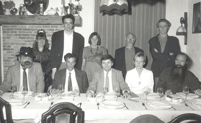 35 jaar geleden: Ponton Temse, van de brug af gezien