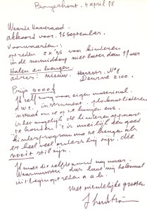 64 briefje van John Lundström