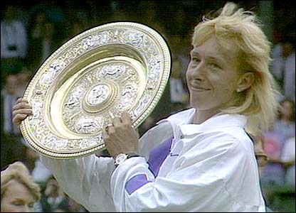 35 jaar geleden: Martina Navratilova vestigt record in&nbsp;Wimbledon