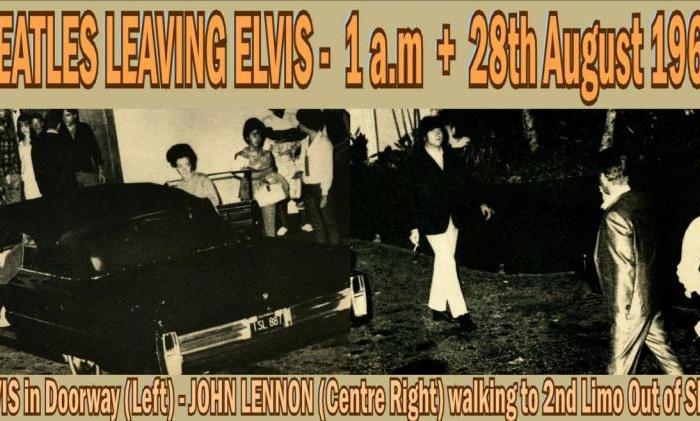 Zestig jaar geleden: The Beatles ontmoeten Elvis Presley