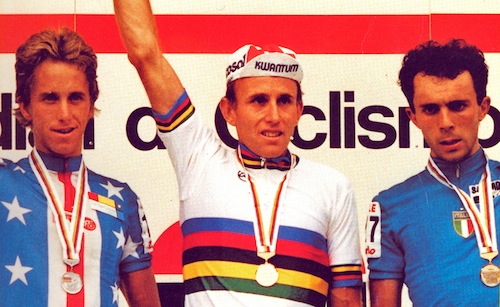 Veertig jaar geleden: Joop Zoetemelk wordt wereldkampioen op 39-jarige&nbsp;leeftijd