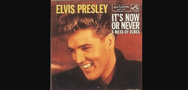 65 jaar geleden: “It’s now or never” is de snelst verkochte single in Engeland…