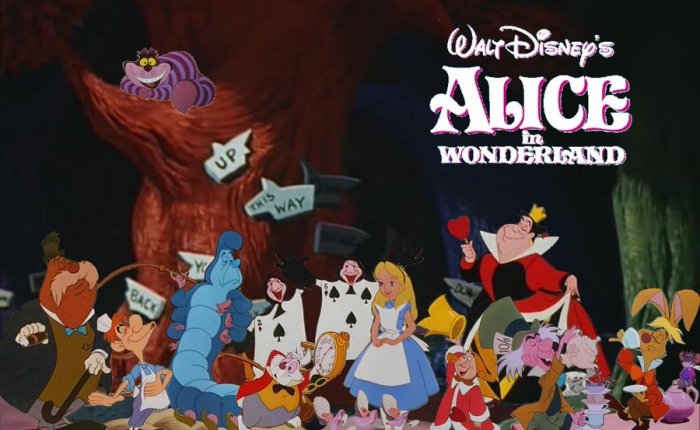 Zeventig jaar geleden: première van “Alice in Wonderland”