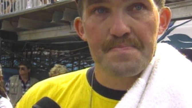 25 jaar geleden: Paul Vermeiren weent bittere&nbsp;tranen