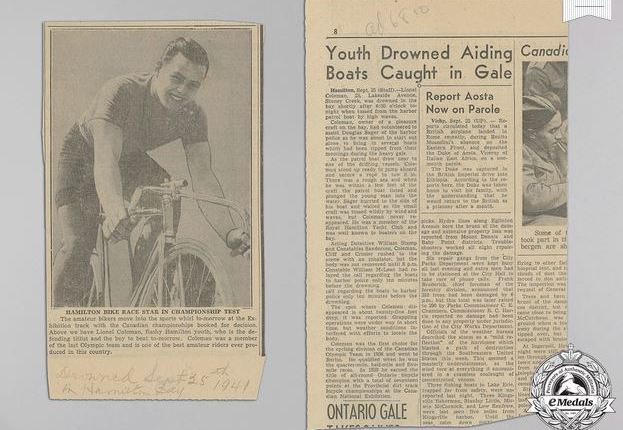 Lionel Coleman (1918-1941)