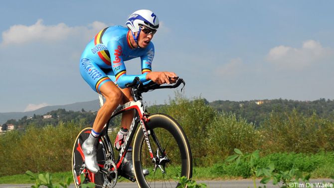 Vijftien jaar geleden: Dominique Cornu wordt wereldkampioen tijdrijden bij de&nbsp;beloften