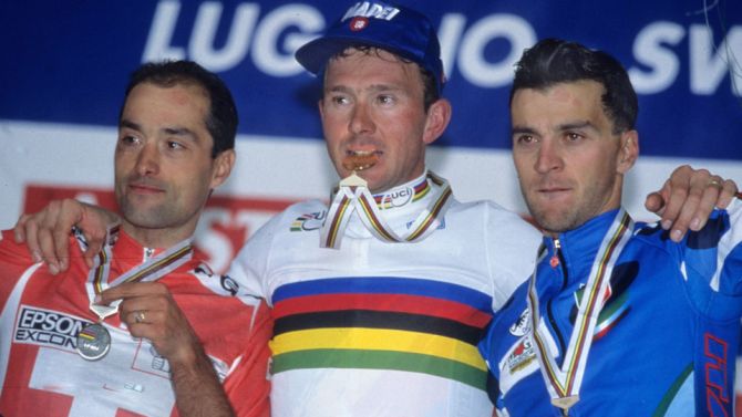 25 jaar geleden: Johan Museeuw wordt&nbsp;wereldkampioen