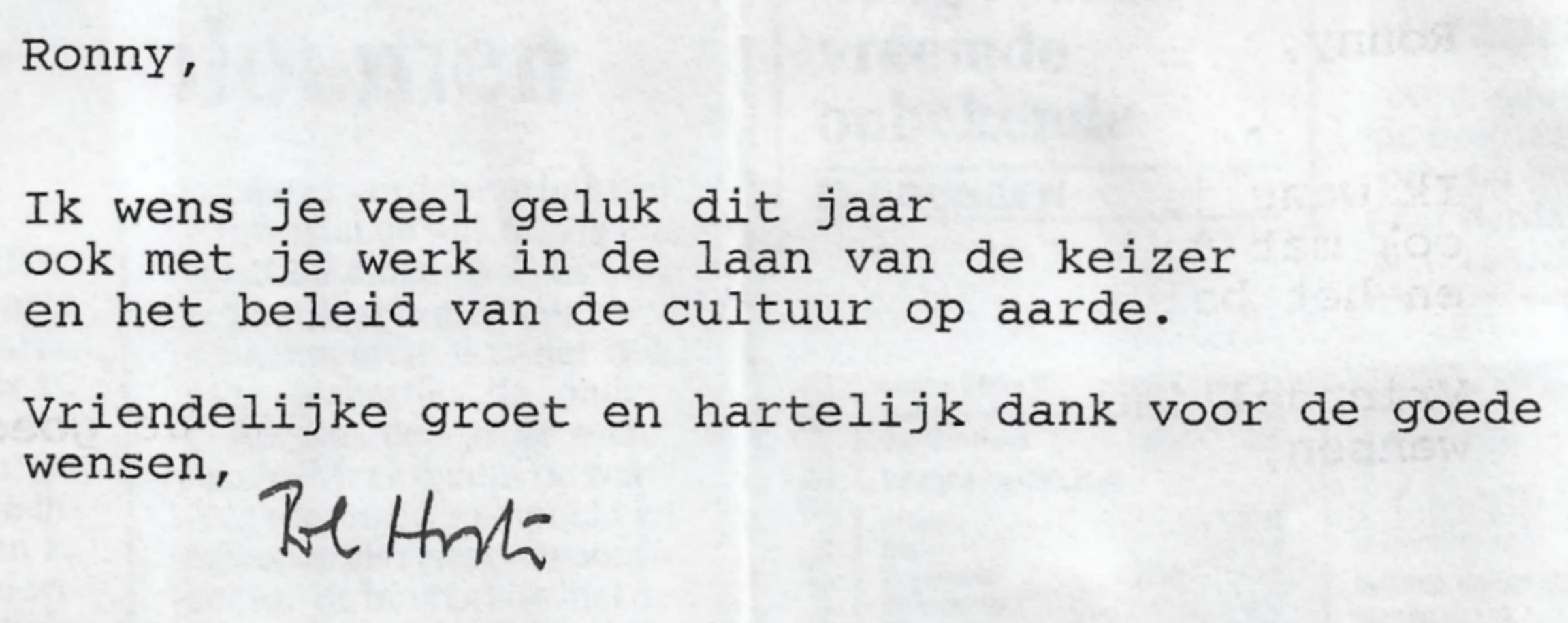 13 nieuwjaarswensen pol hoste 1996