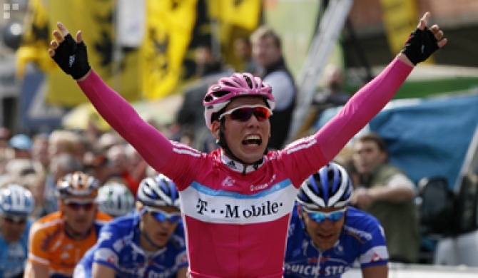 Vijftien jaar geleden: eerste profzege van Mark&nbsp;Cavendish