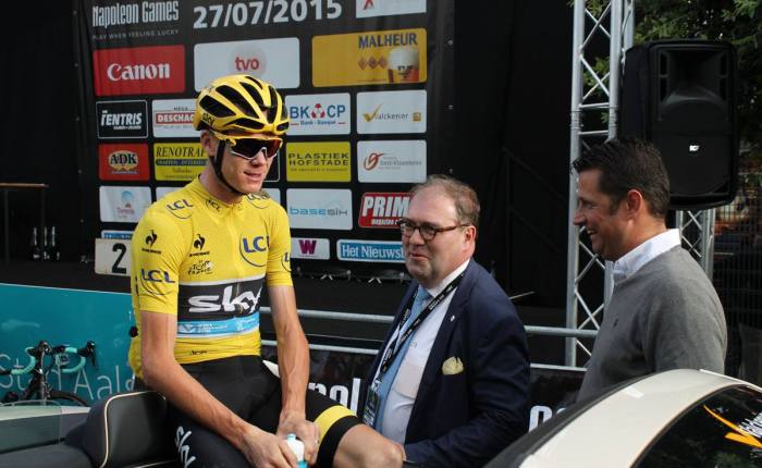 Vijf jaar geleden: zware val van Chris Froome bij de verkenning van de tijdrit in de&nbsp;Dauphiné