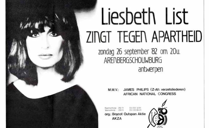 35 jaar geleden: zingen tegen&nbsp;apartheid