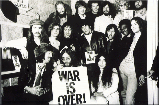 Vijftig jaar geleden: “Happy X-mas, war is over”