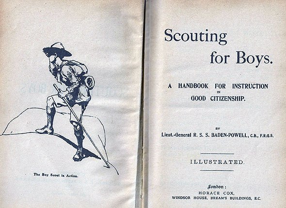 115 jaar geleden: Baden-Powell publiceert “Scouting for&nbsp;boys”