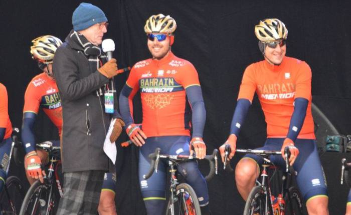 Sonny Colbrelli gered door&nbsp;hartmassage