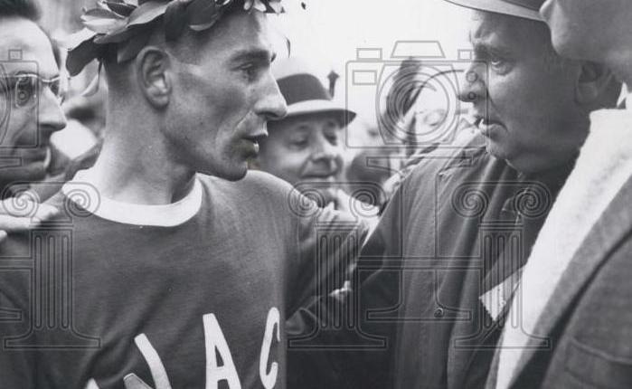 Zestig jaar geleden: Aureel Vandendriessche wint zijn eerste Boston Marathon