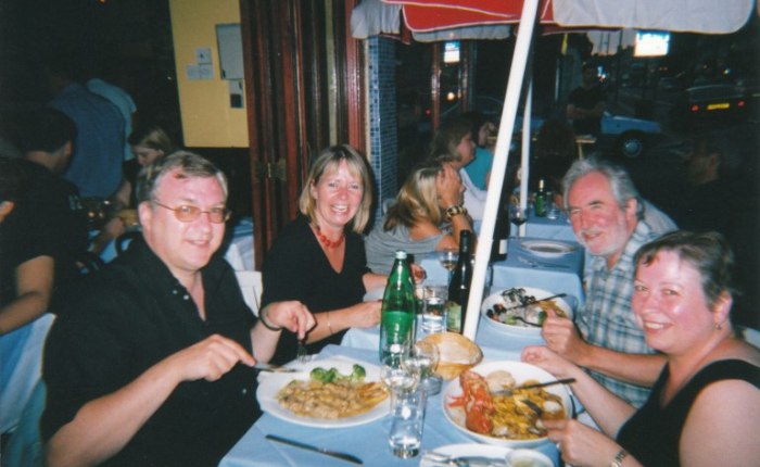 Twintig jaar geleden: bij Julie en Tony in&nbsp;Londen!