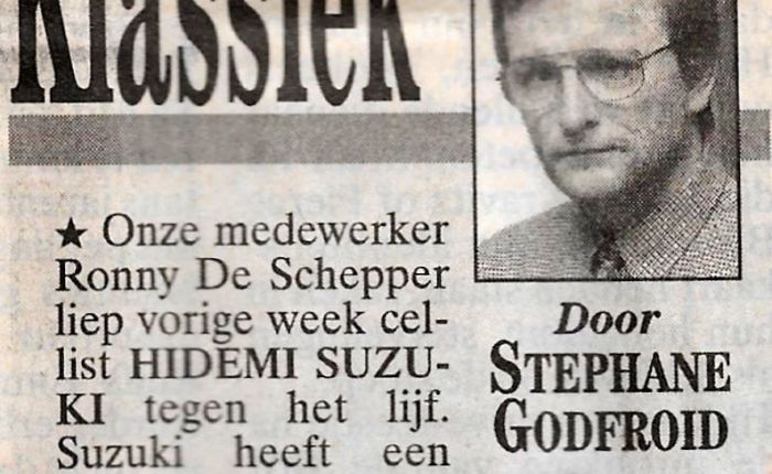 25 jaar geleden: “Klassiek” door Stephane&nbsp;Godfroid