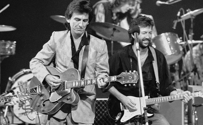 55 jaar geleden: George Harrison en Eric&nbsp;Clapton