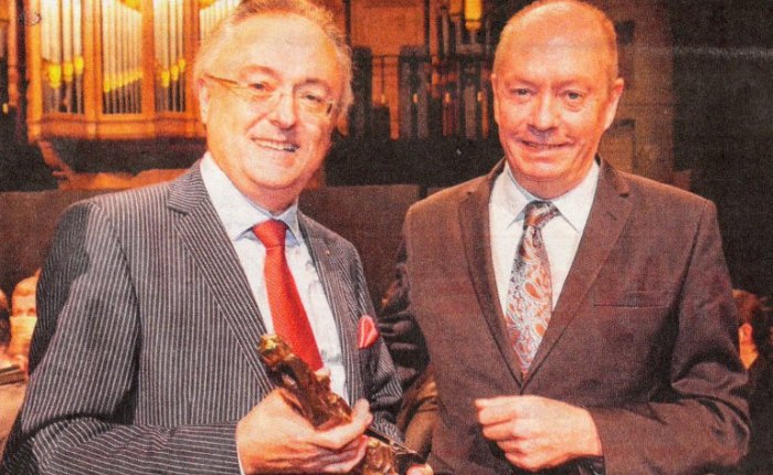 Tien jaar geleden: Eddy Vanoosthuyse wint de Torenwachtersprijs