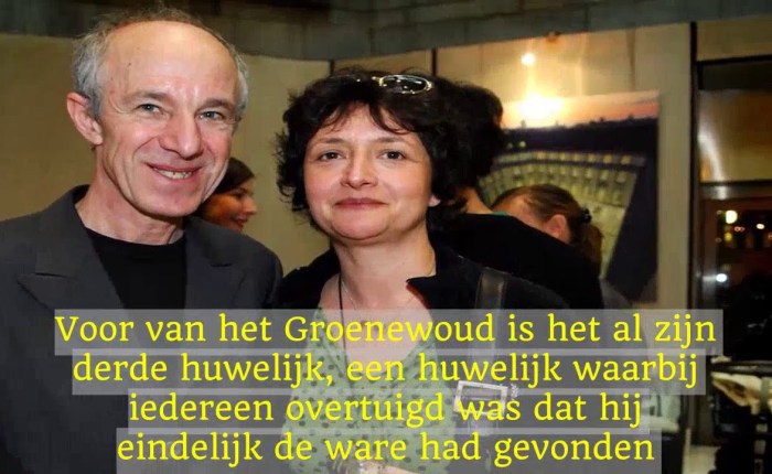 Vijftien jaar geleden: huwelijk RVHG met Sigrid Spruyt