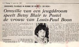 55 jaar geleden: film “De Bom” met Louis Paul Boon