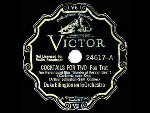 Negentig jaar geleden: “Cocktails for two” op nummer&nbsp;één