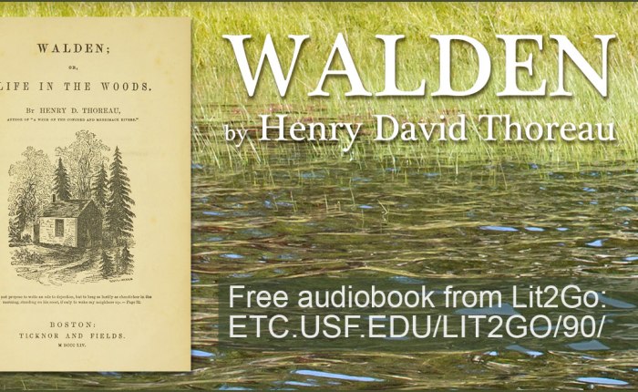 170 jaar geleden: “Walden” van Henry David&nbsp;Thoreau