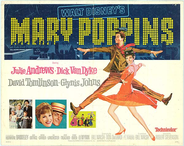 55 jaar geleden: première van “Mary Poppins” – dagelijks iets degelijks