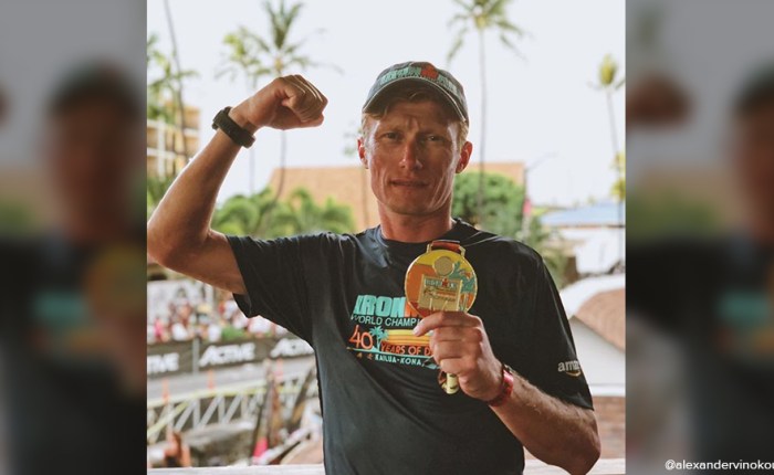 Vijf jaar geleden: Alexander Vinokourov wereldkampioen halve triatlon