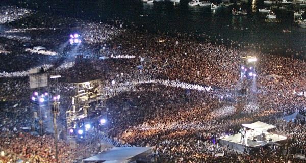 Dertig jaar geleden: Rod Stewart in&nbsp;Copacabana