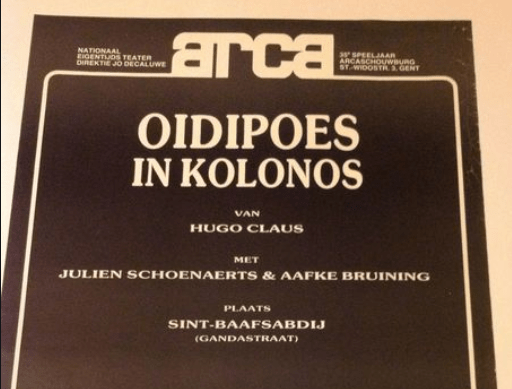 Veertig jaar geleden: “Oidipoes in&nbsp;Kolonos”
