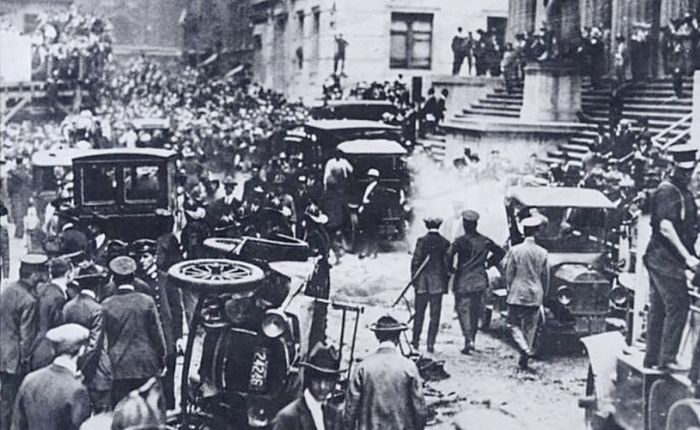 105 jaar geleden: the Wall Street&nbsp;Bombing