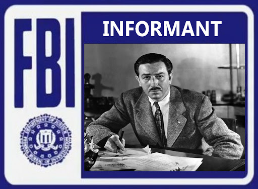 85 jaar geleden: Walt Disney wordt informant voor de FBI