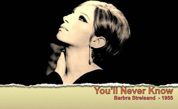 65 jaar geleden: eerste plaatje van Barbra&nbsp;Streisand