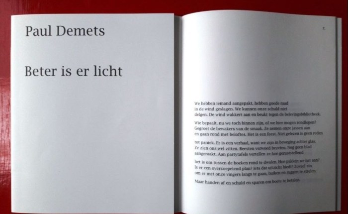‘Beter is er licht’ van Paul&nbsp;Demets