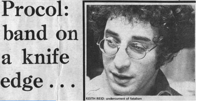 Keith Reid wordt&nbsp;75…