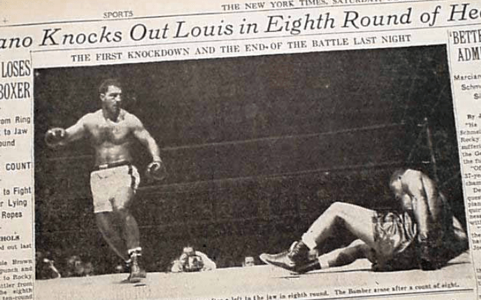 Zeventig jaar geleden: Joe Louis wordt rijk door te&nbsp;verliezen