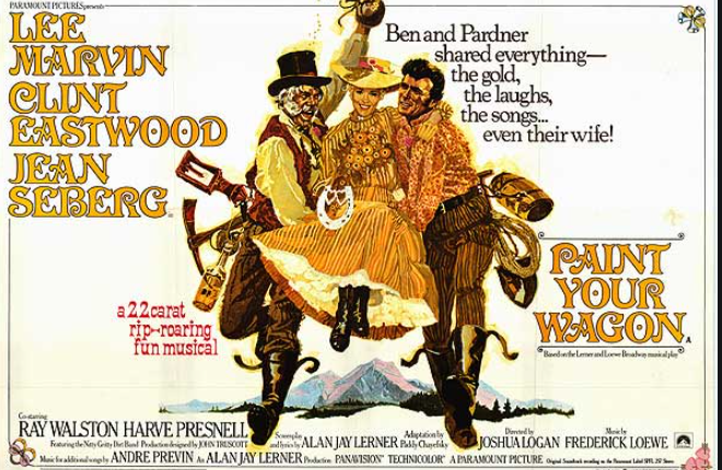 55 jaar geleden: première van “Paint your&nbsp;wagon”