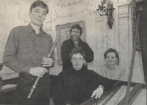 25 jaar geleden: fluit- en klavecimbelvoorstelling in de Gentse&nbsp;academie